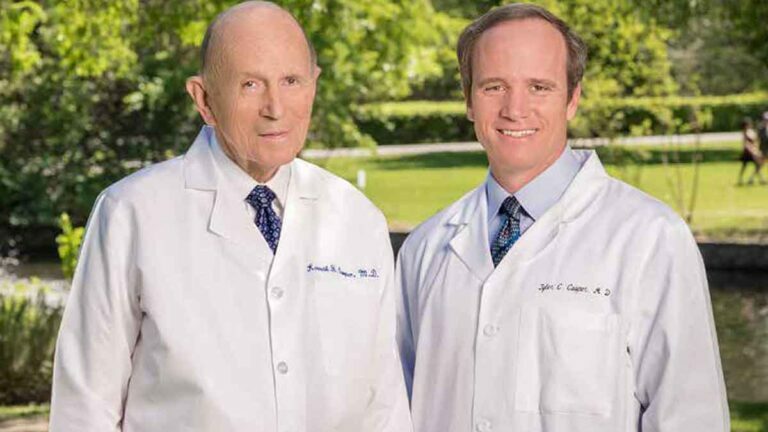 Photo of Dr. Cooper and Dr. Tyler Cooper