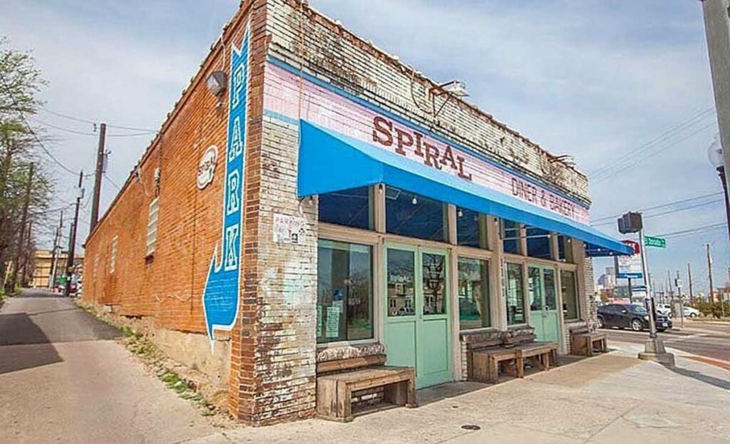 Spiral Diner in Dallas, Texas